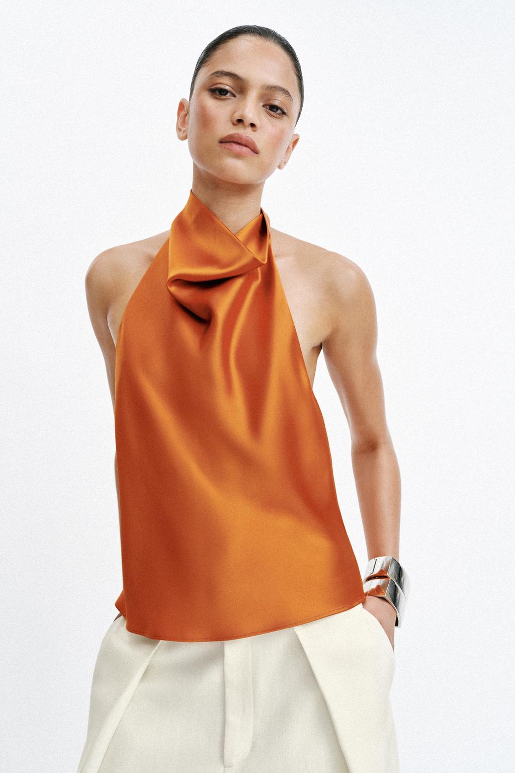 Top Halter Satiné (2)