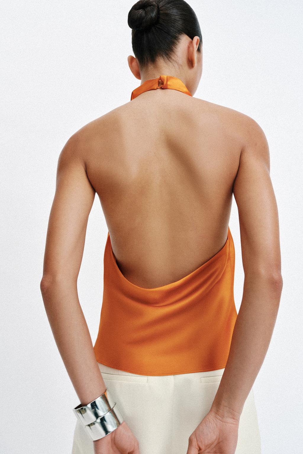 Top Halter Satiné (5)