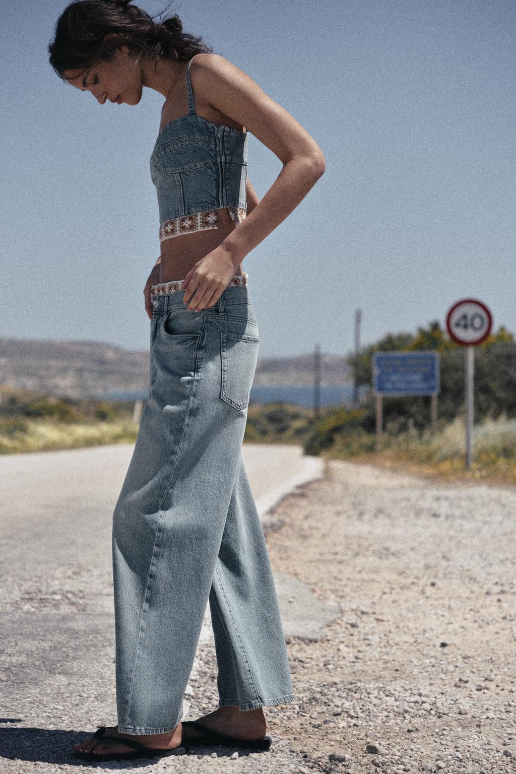 Jean Z1975 Loose Fit Taille Moyenne Crochet (3)
